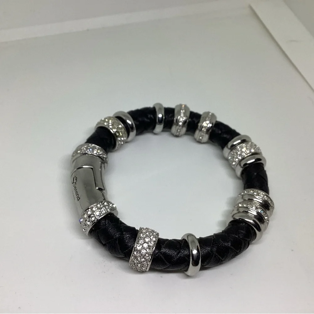 NIB! 2009 Serena Williams Leather Bracelet